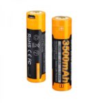 Аккумулятор 18650 Fenix 3500U mAh с разъемом для USB (ARB-L18-3500U)